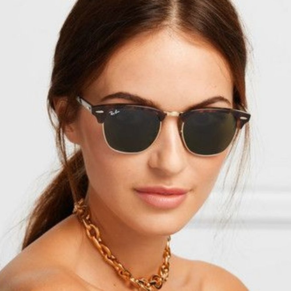 Ray-Ban Clubmaster Classic Tortoise Sunglasses